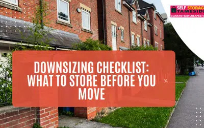 Downsizing Checklist: What to Store Before You Move