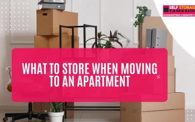 What to Store When Moving to an Apartment
