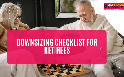 Downsizing Checklist for Retirees