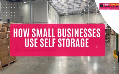 How Small Businesses Use Self Storage