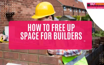 How to Free Up Space for Builders