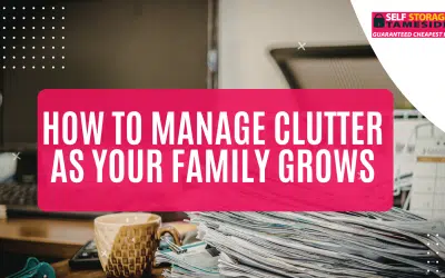 How to Manage Clutter as Your Family Grows