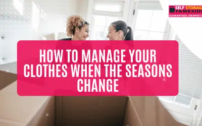 How to Manage Your Clothes When the Seasons Change