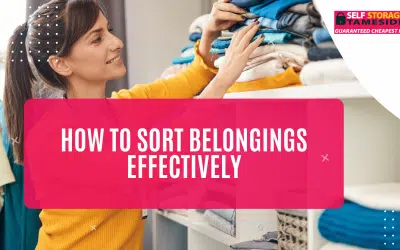 How to Sort Belongings Effectively