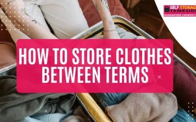 How to Store Clothes Between Terms