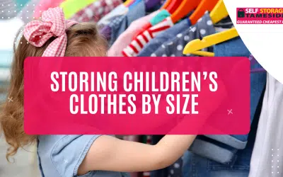 Storing Children’s Clothes by Size