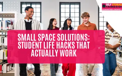 Small Space Solutions: Student Life Hacks That Actually Work