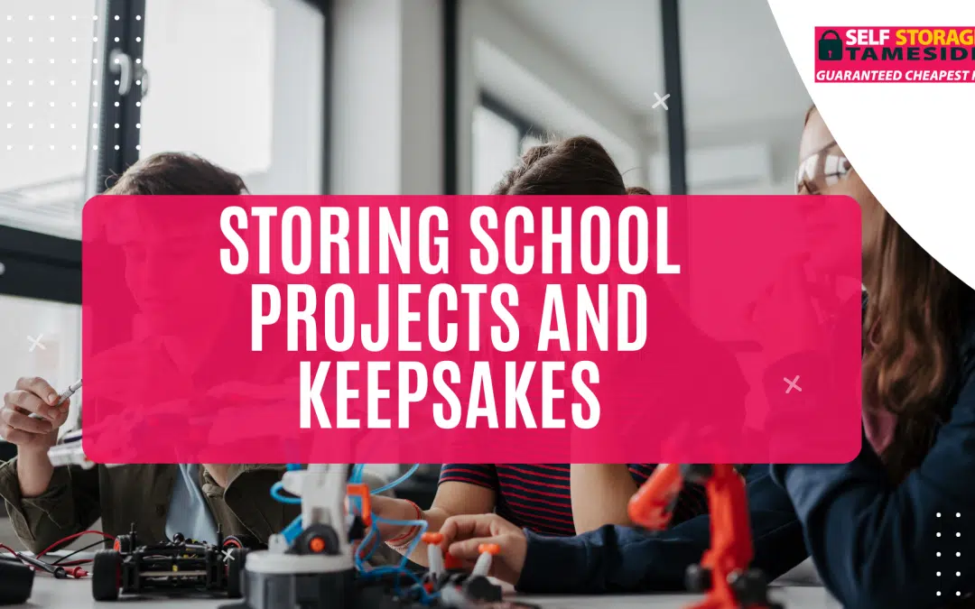 Storing School Projects and Keepsakes