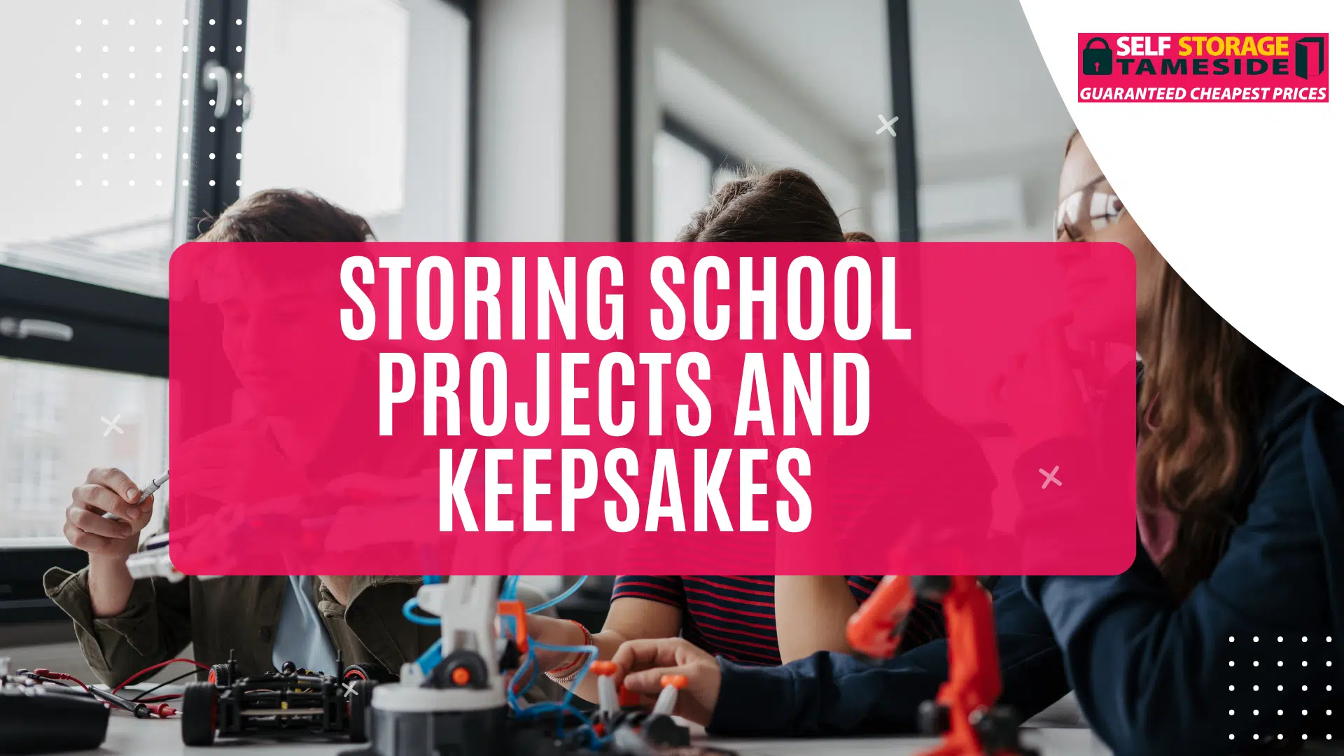 Storing School Projects and Keepsakes Storing School Projects and Keepsakes