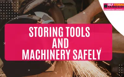 Storing Tools and Machinery Safely