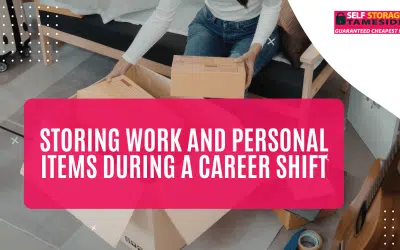 Storing Work and Personal Items During a Career Shift